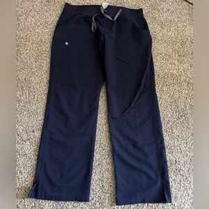 Figs Women’s Straight Leg Navy Scrub Pants